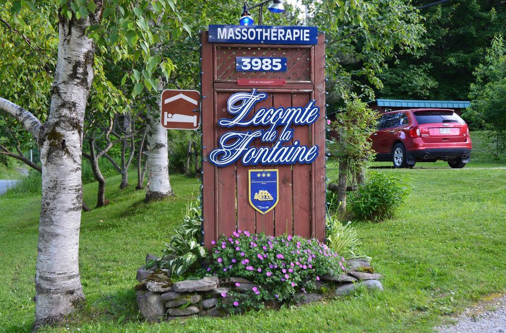 Lecomte De La Fontaine Villa North Hatley Exteriör bild